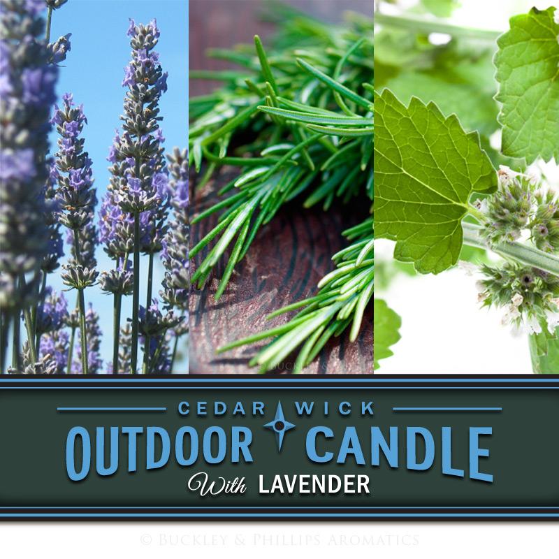 Outdoor Candle Lavender