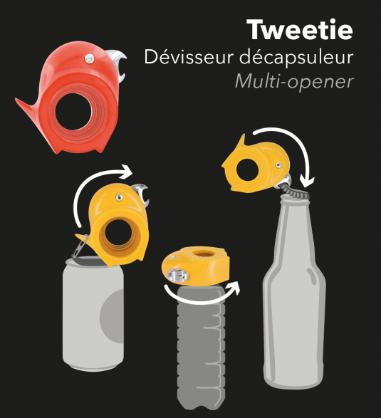 Tweetie - Multifunction Opener