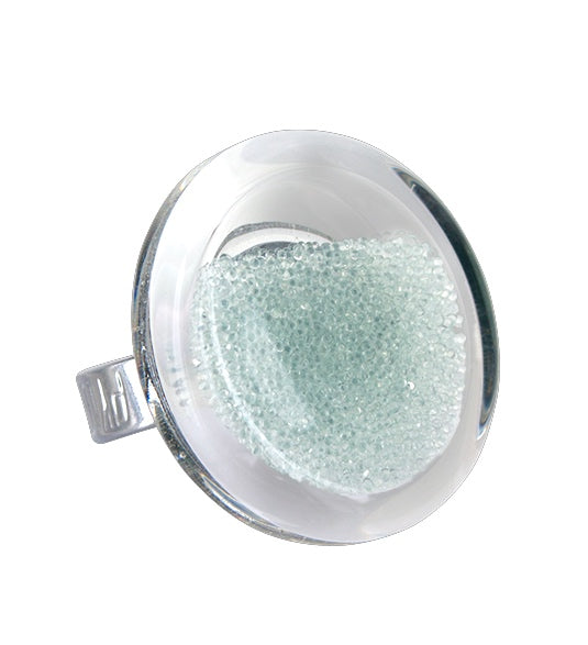 Glass Ring Crystal Beads